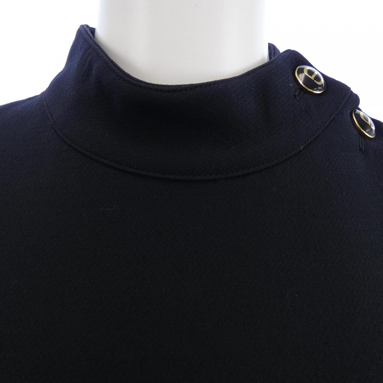 クリスチャンディオール CHRISTIAN DIOR CDボタン ショートドレス 111R17A1166 ワンピース