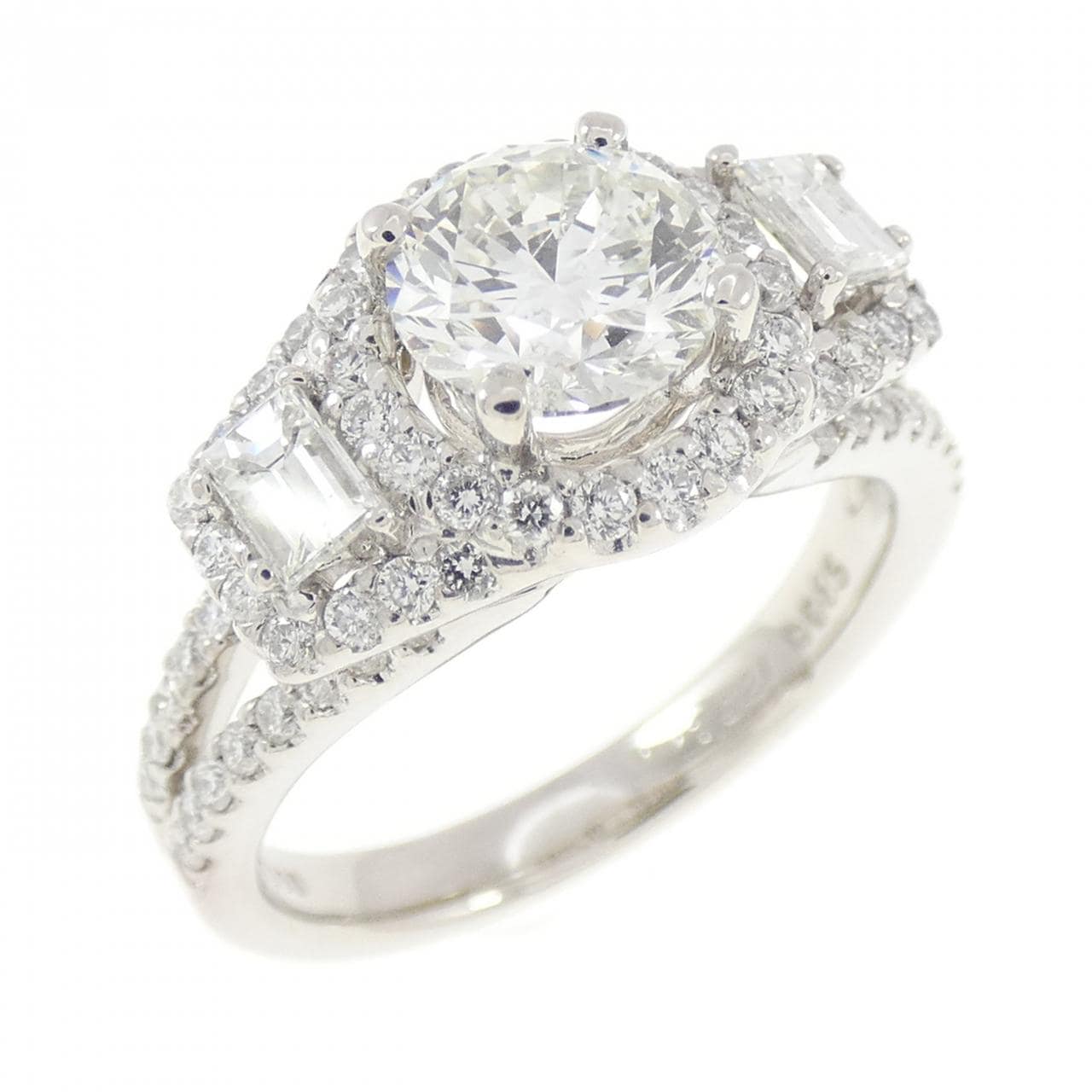 PT900 ダイヤモンド リング 1.021CT I SI2 VG