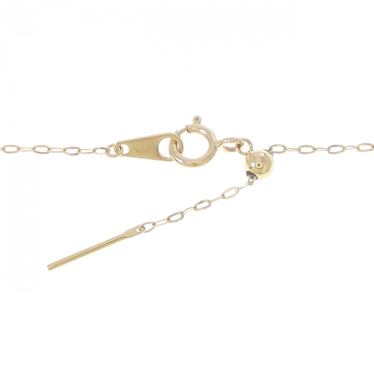 K18YG ダイヤモンド ネックレス 0.01CT