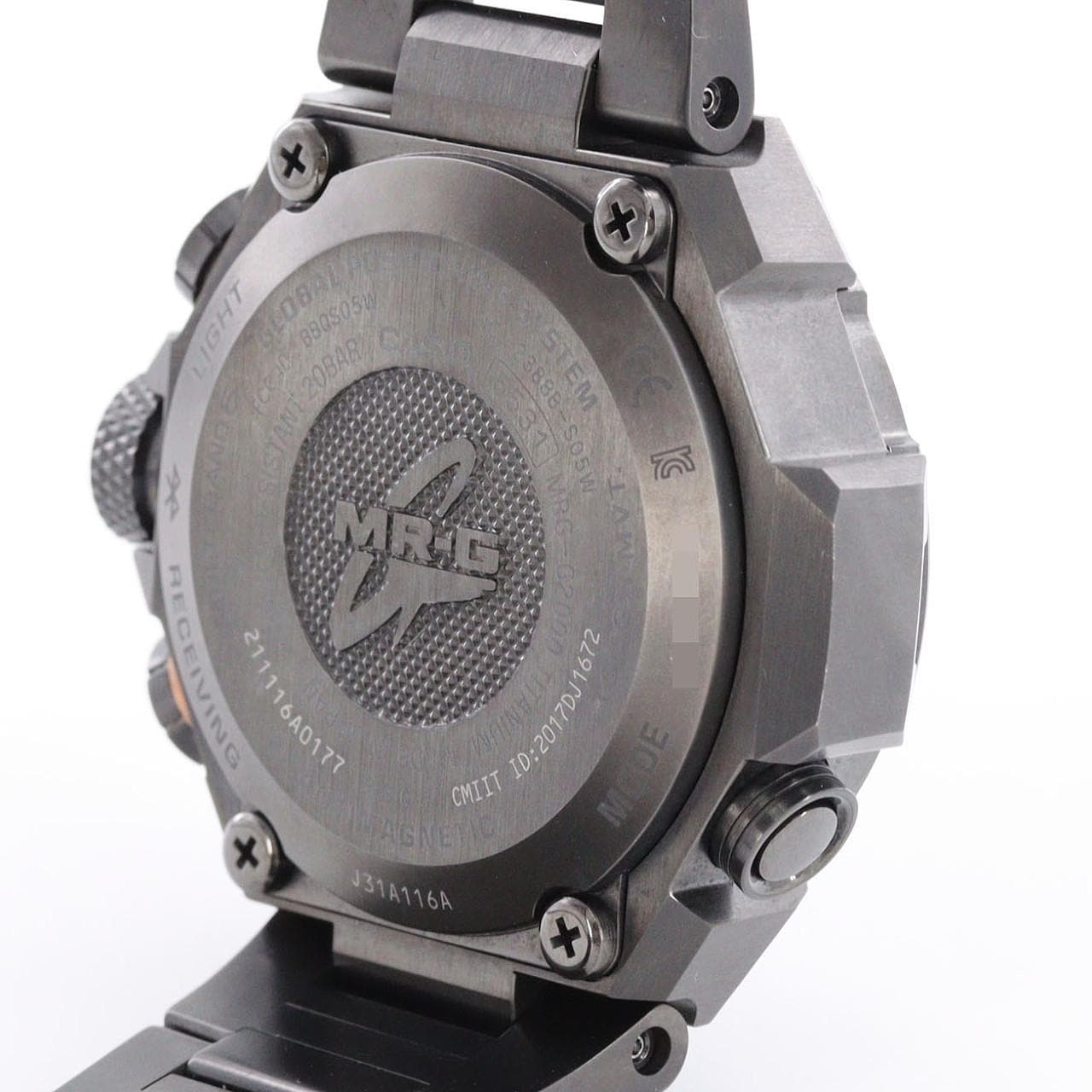 カシオ G-SHOCK･MR-G GPS 電波時計 MRG-G2000CB-1AJR TI ソーラークォーツ