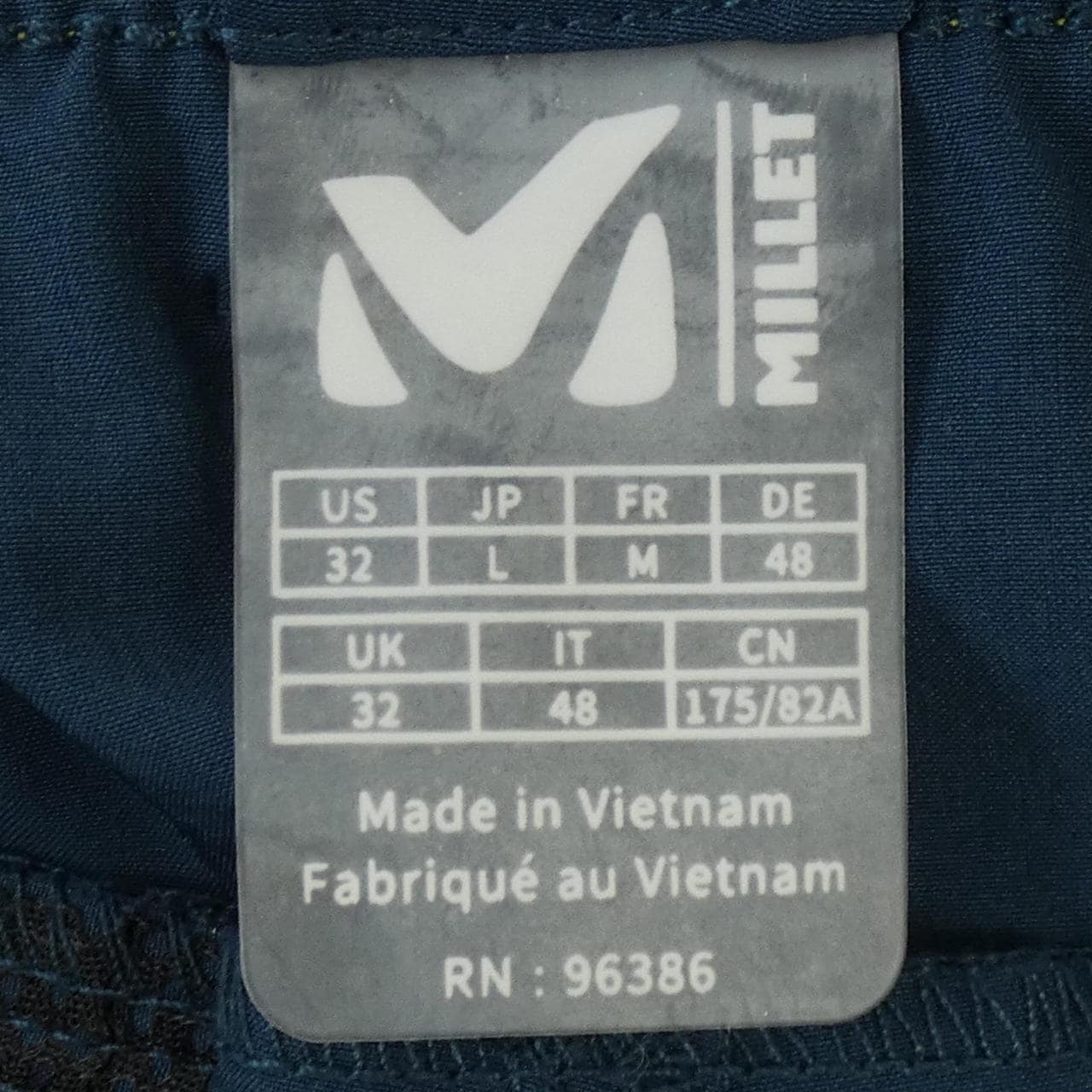 ミレー MILLET パンツ