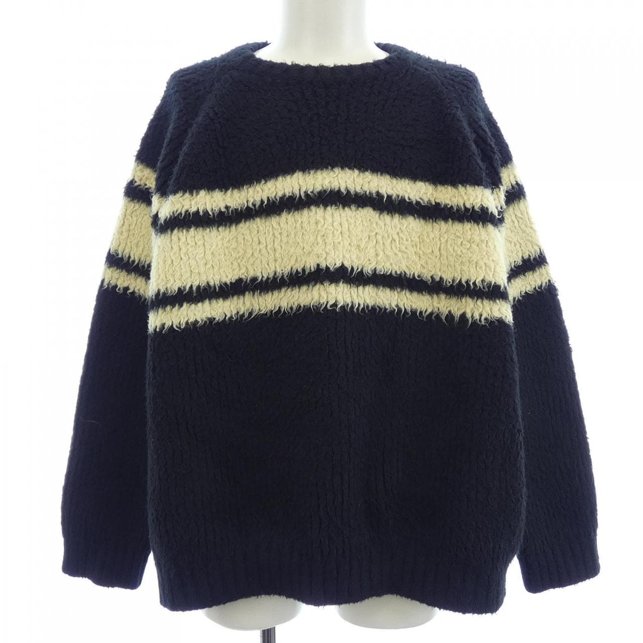 CELINE Oversized Brushed Cotton Sweater 2A32P118O Knit