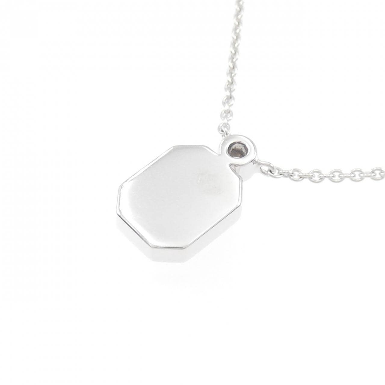 HARRY WINSTON HW logo necklace