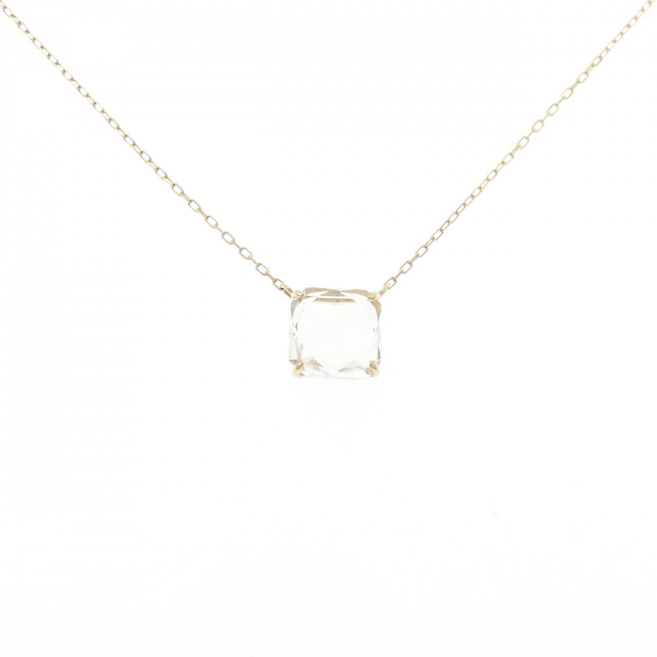 K10YG クオーツ ネックレス