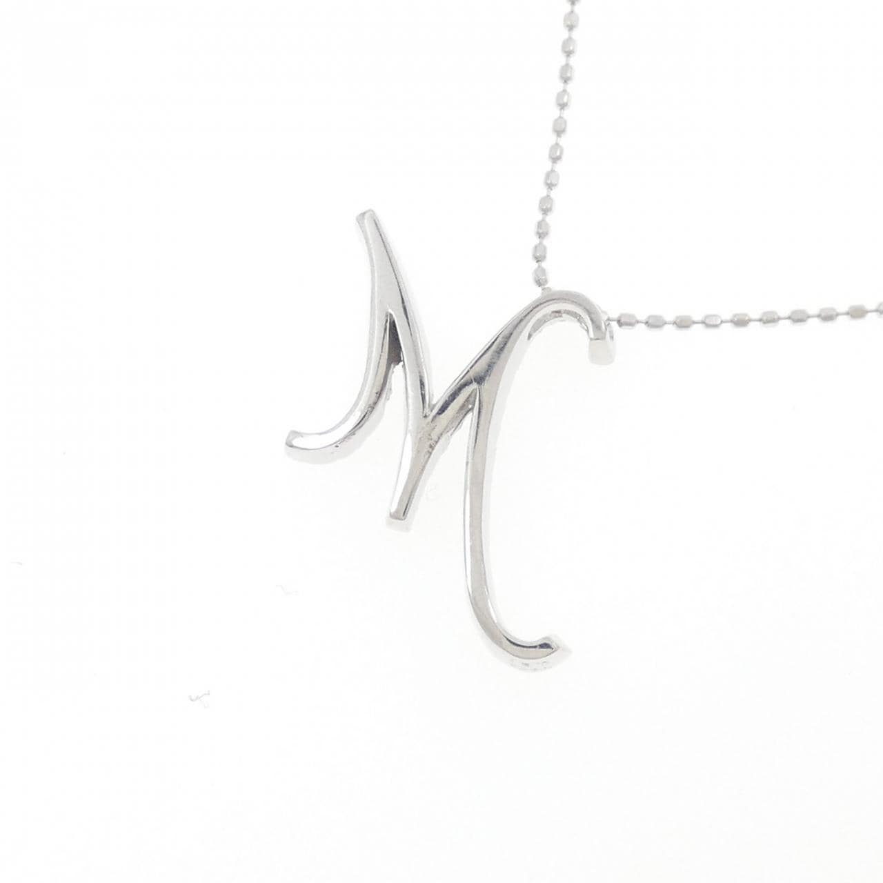 セイレーン　アズーロ イニシャル ネックレス 0.21CT