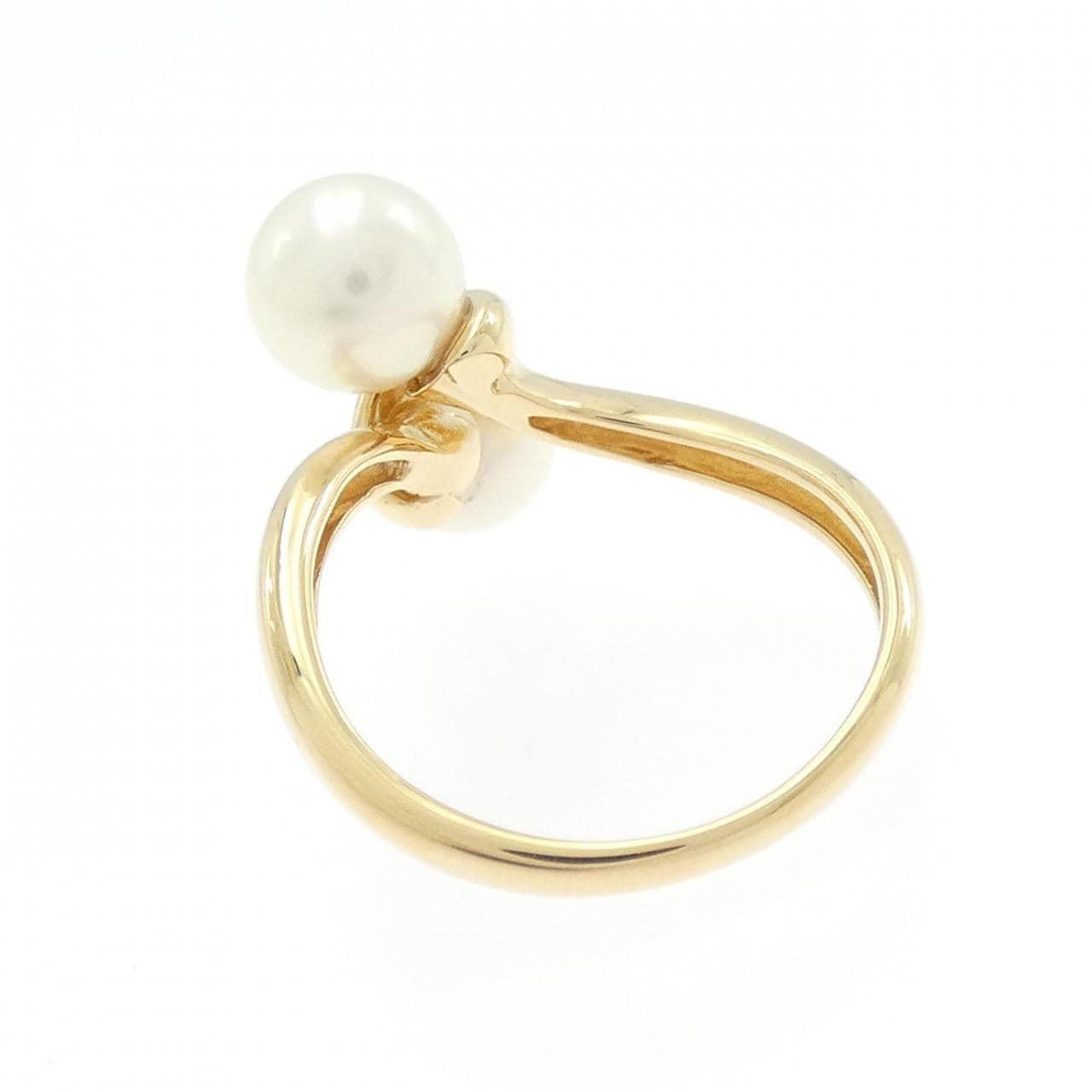 K18YG アコヤパール リング