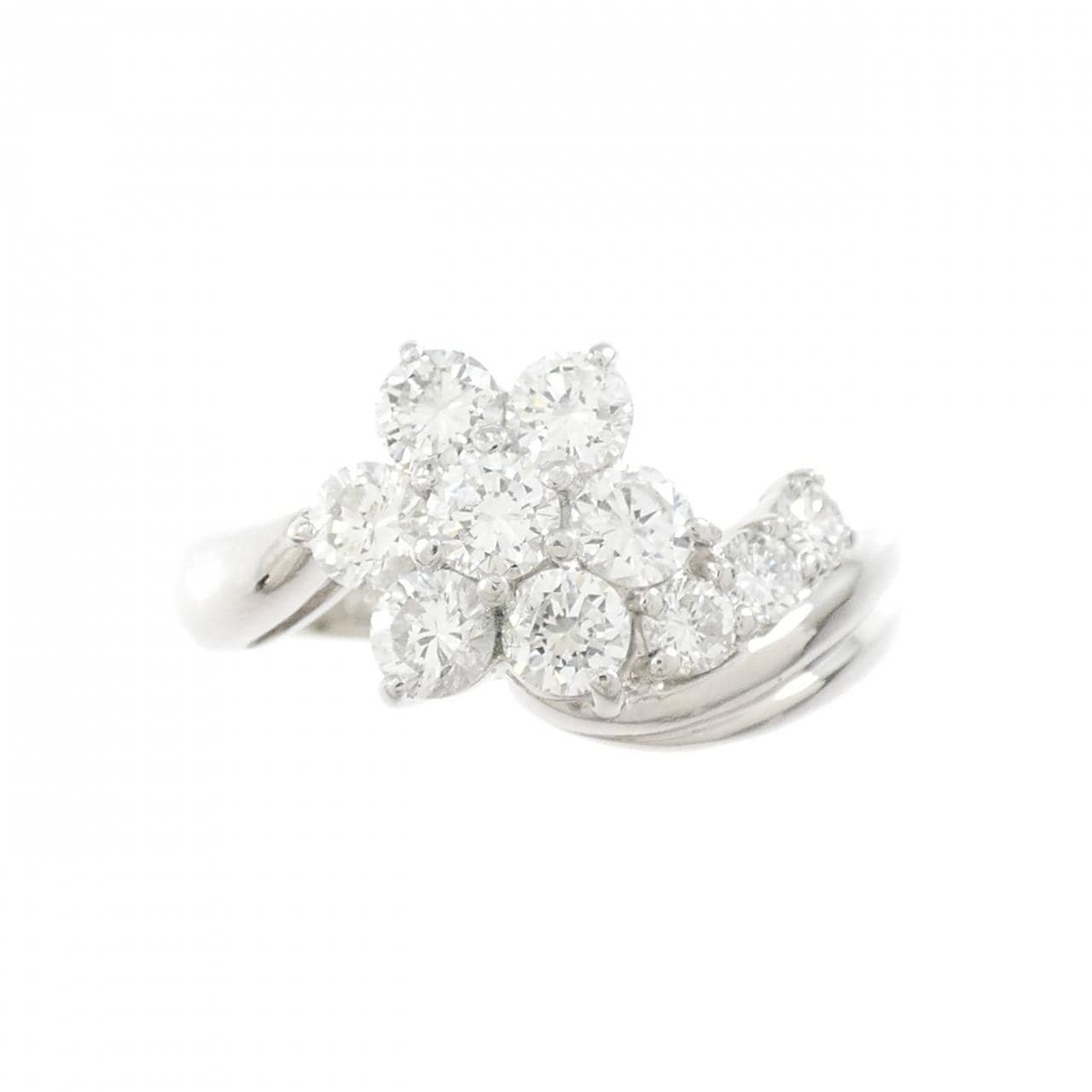 PT900 ダイヤモンド リング 1.01CT