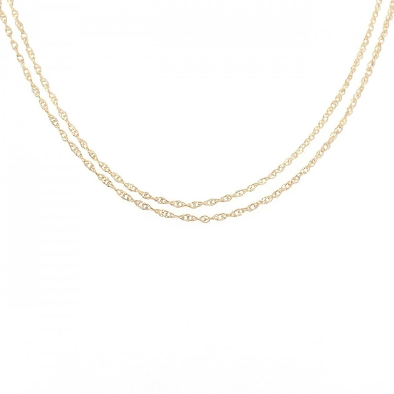 K18YG ネックレス