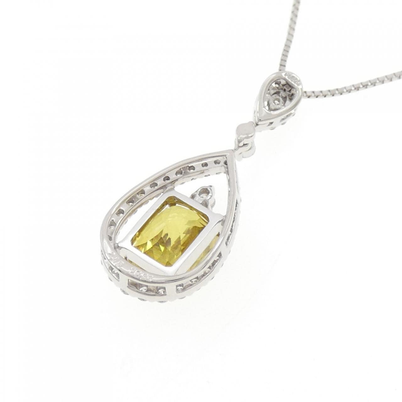 PT900/PT850 スフェーン ネックレス 2.15CT