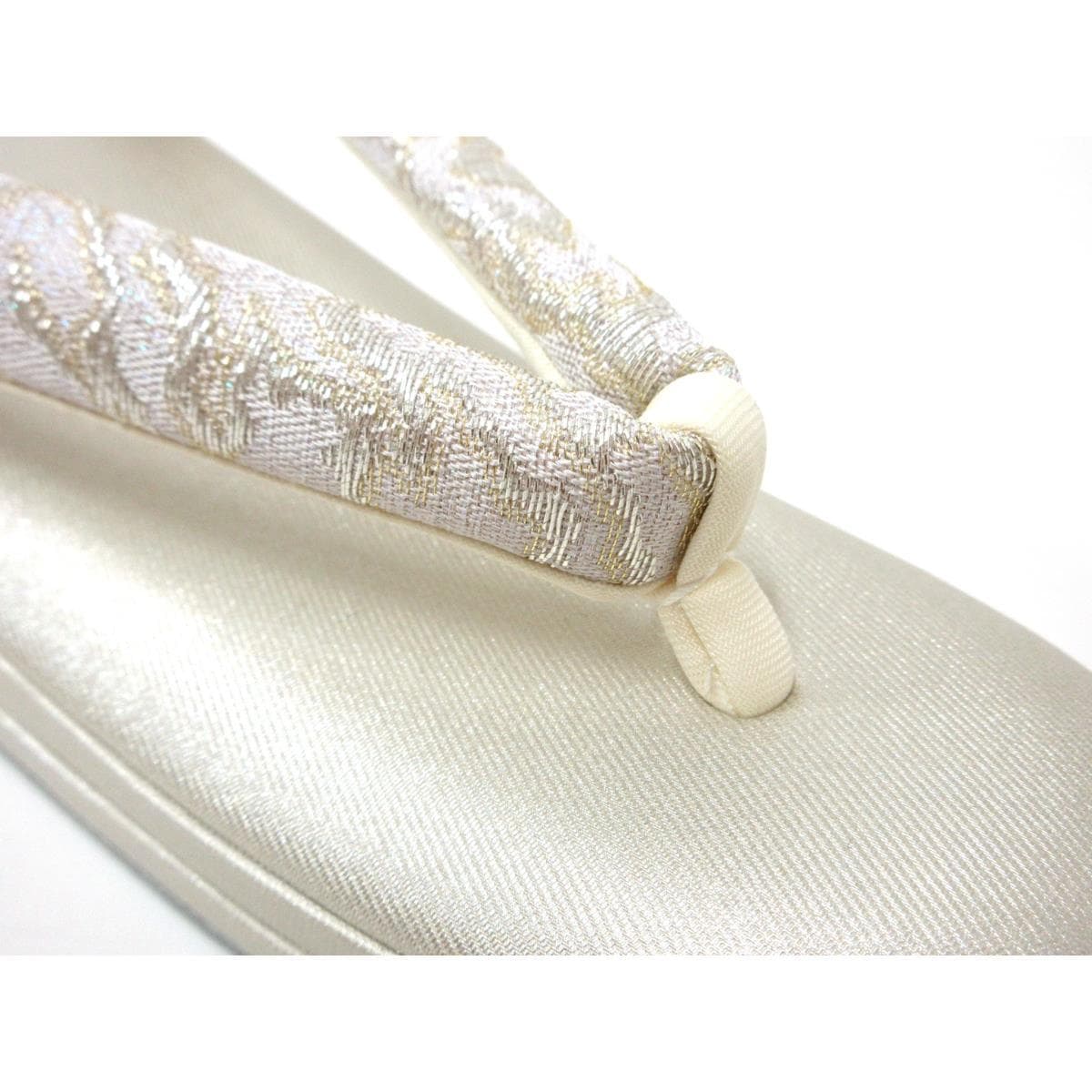 【新品】女草履　白梅