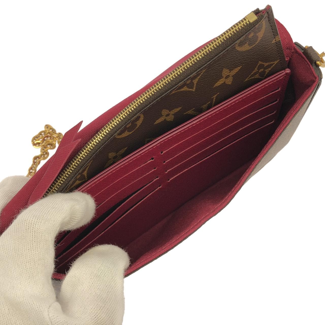 ルイヴィトン モノグラム ポシェット フェリシー M61276 ショルダーバッグ