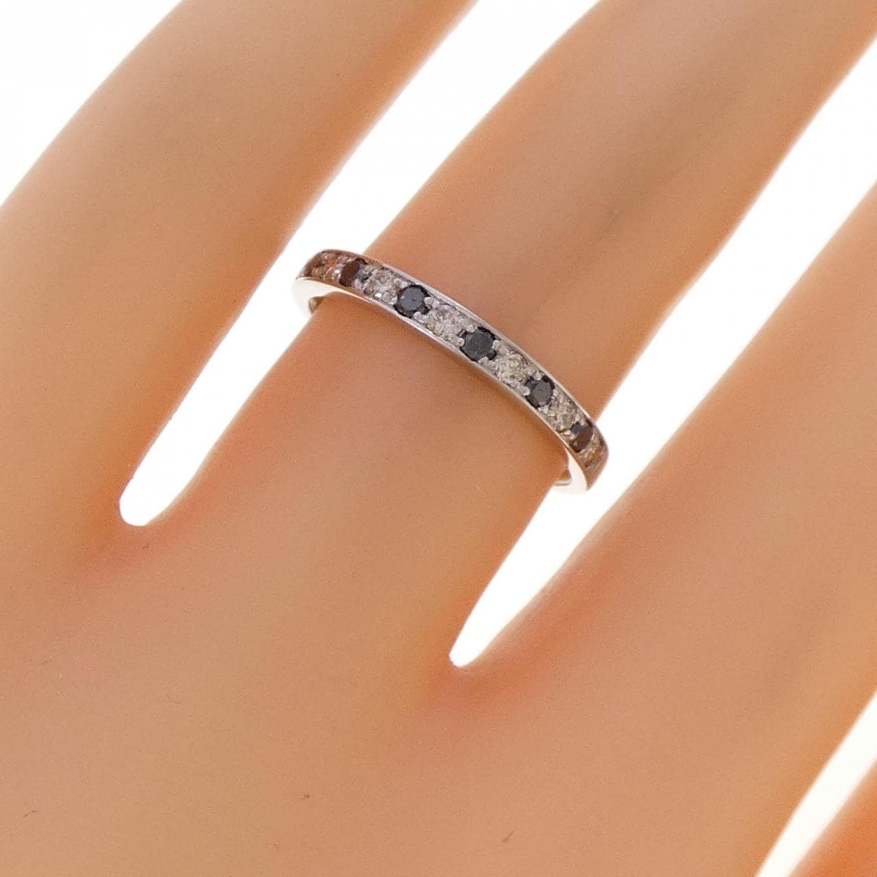 PT950 ダイヤモンド リング 0.13CT