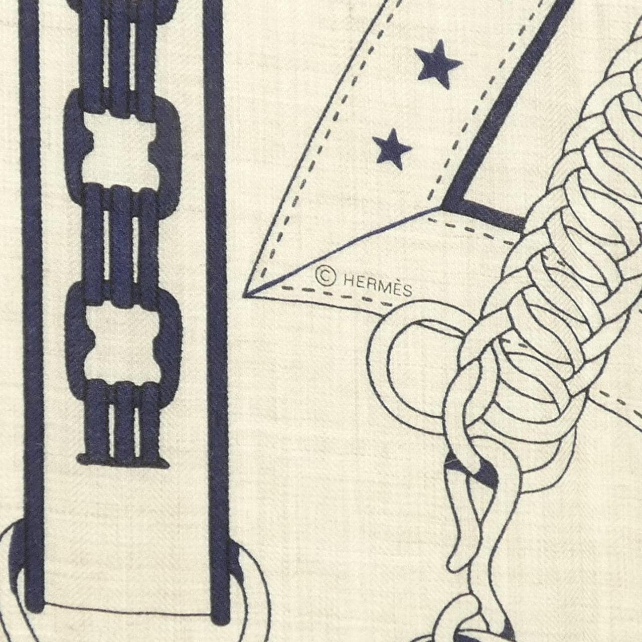 エルメス HERMES カレジェアン140 ショール