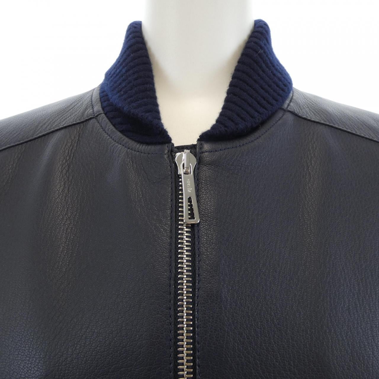エルメス HERMES CHAINE D'ANCRE 3E1203D8 レザージャケット