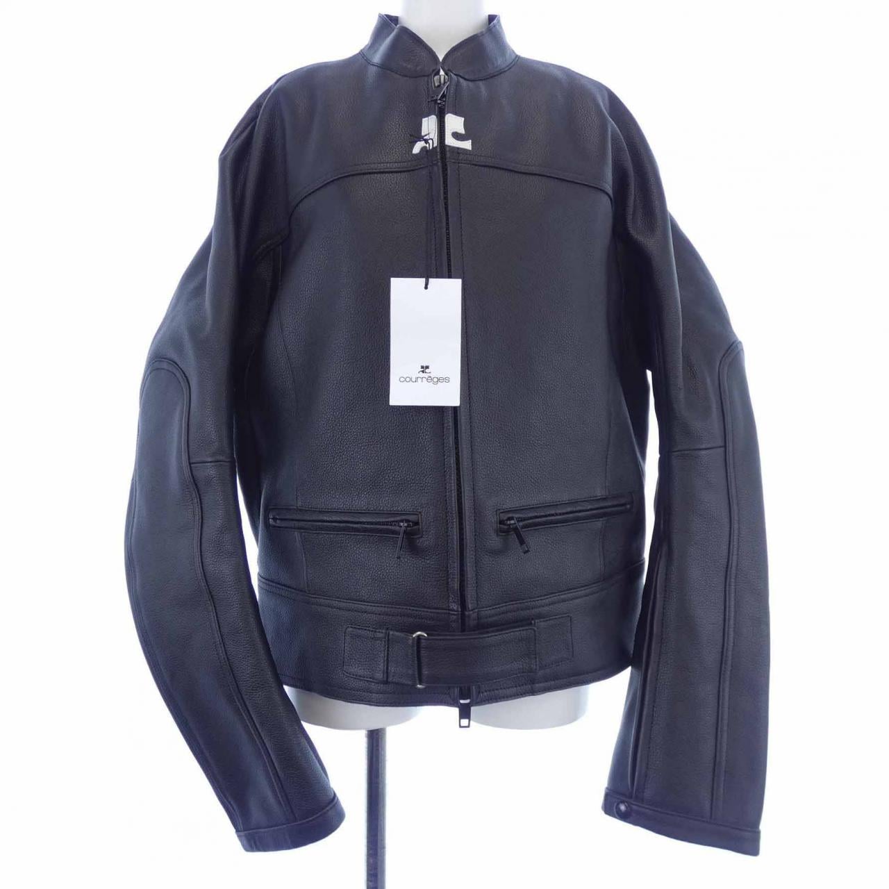クレージュ Courreges レザージャケット