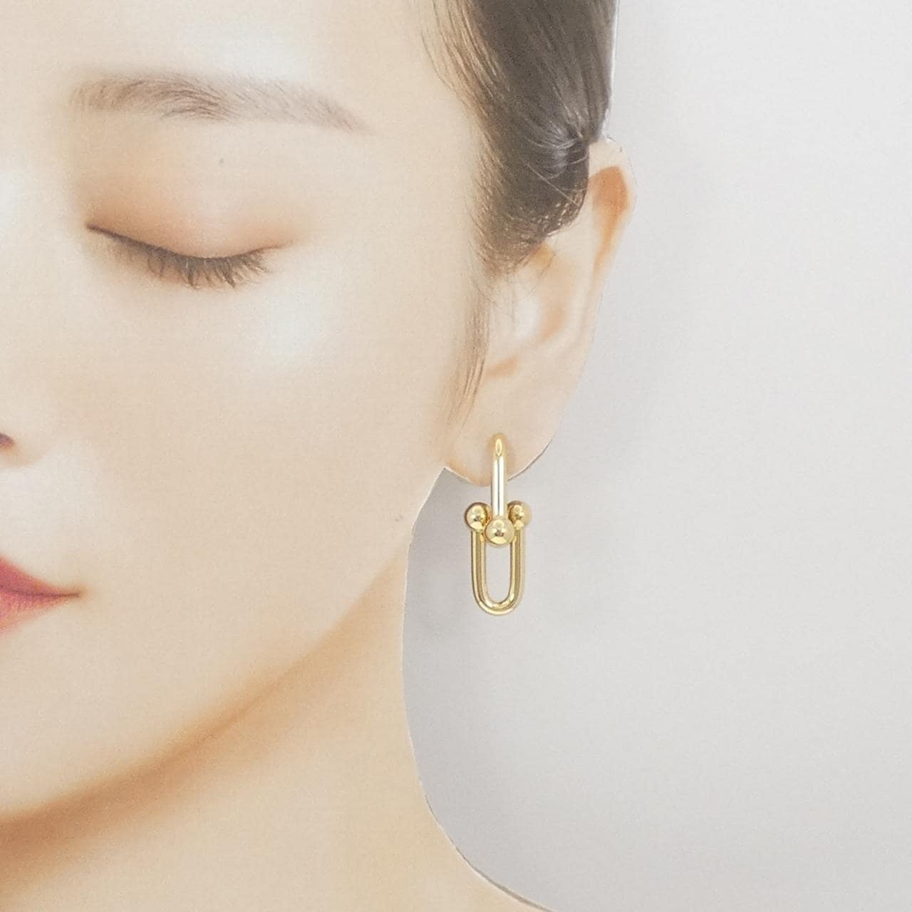 ティファニー ハードウェア リンク ラージ ピアス