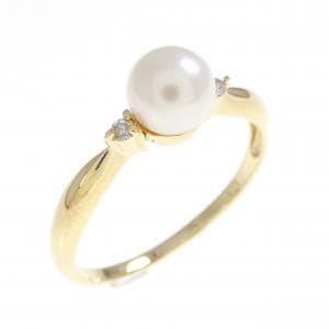 K18YG アコヤパール リング 5.4mm