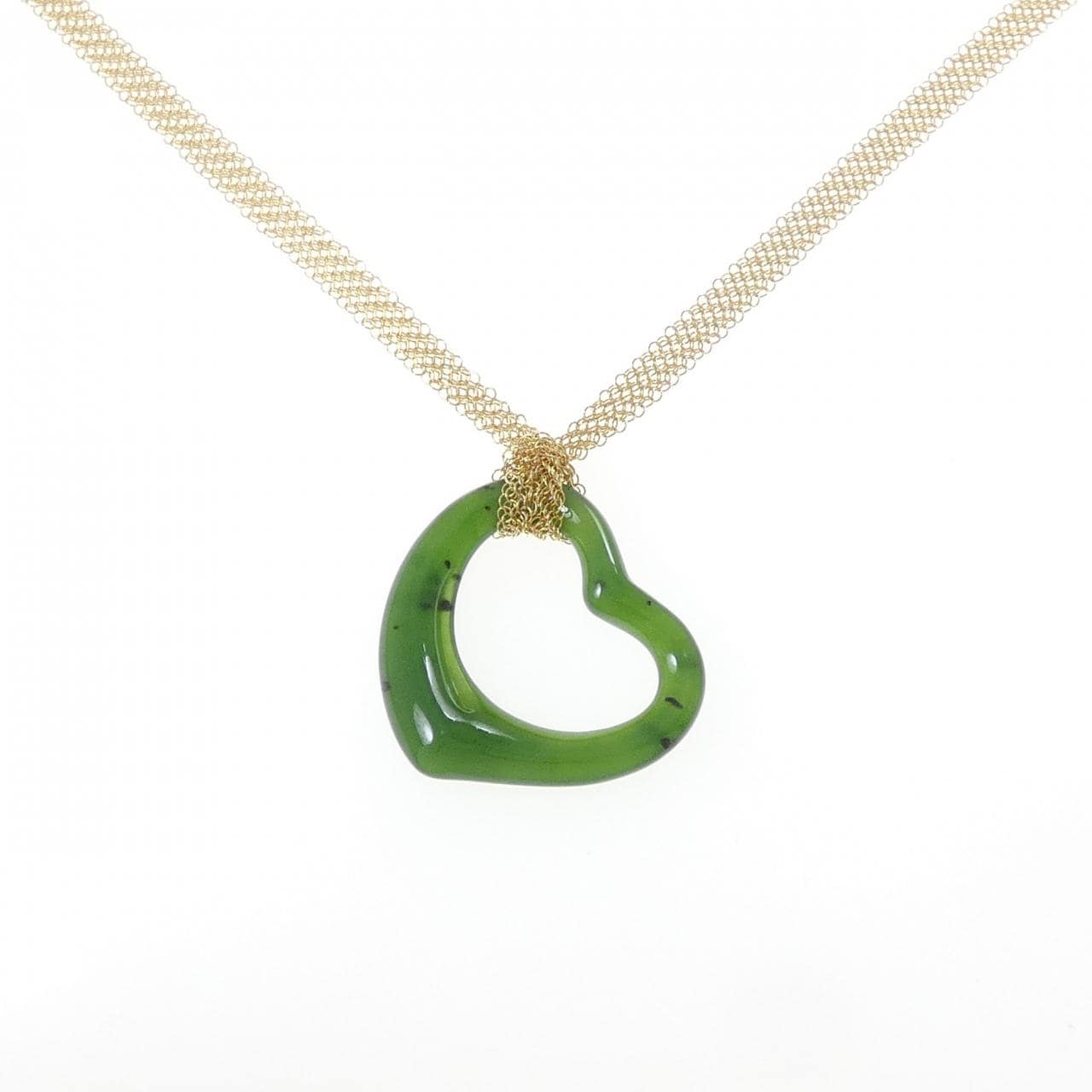 ティファニー ネフライトジェイド ネックレス