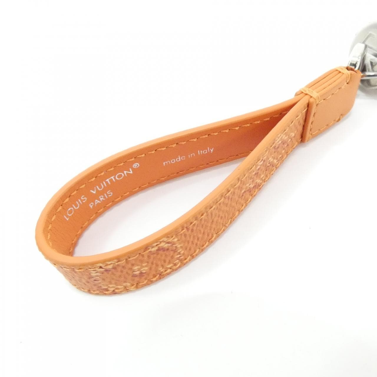 ルイヴィトン モノグラム ヘリテージ キーホルダー&バッグチャーム LVスリム ドラゴンヌ M03351 キーリング