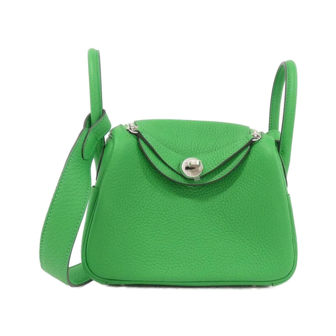 [未使用品] HERMES Lindy 2 MINI 085956CK 單肩包