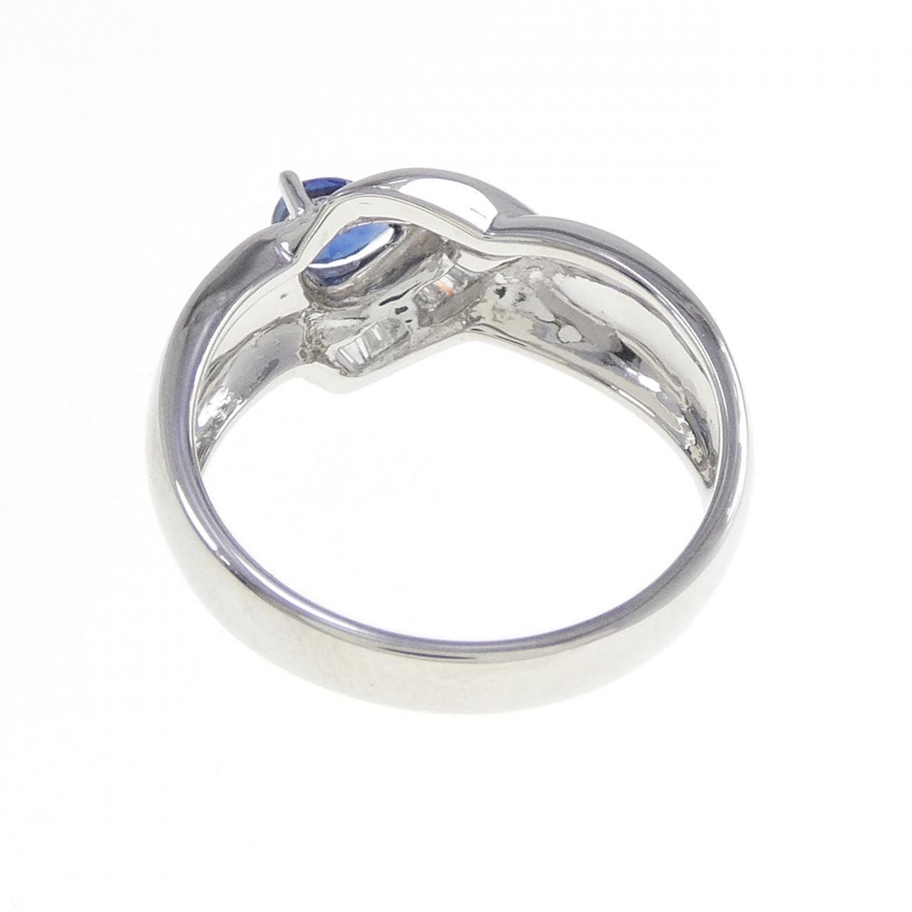 PT900 サファイヤ リング 0.44CT