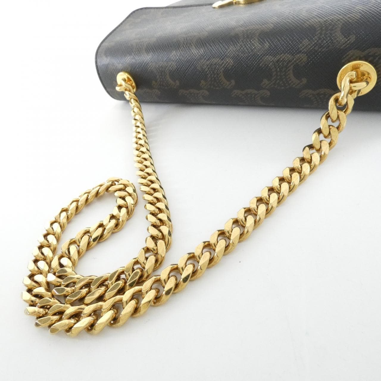 セリーヌ チェーン ショルダー バッグ クロード 197992DQW ショルダーバッグ