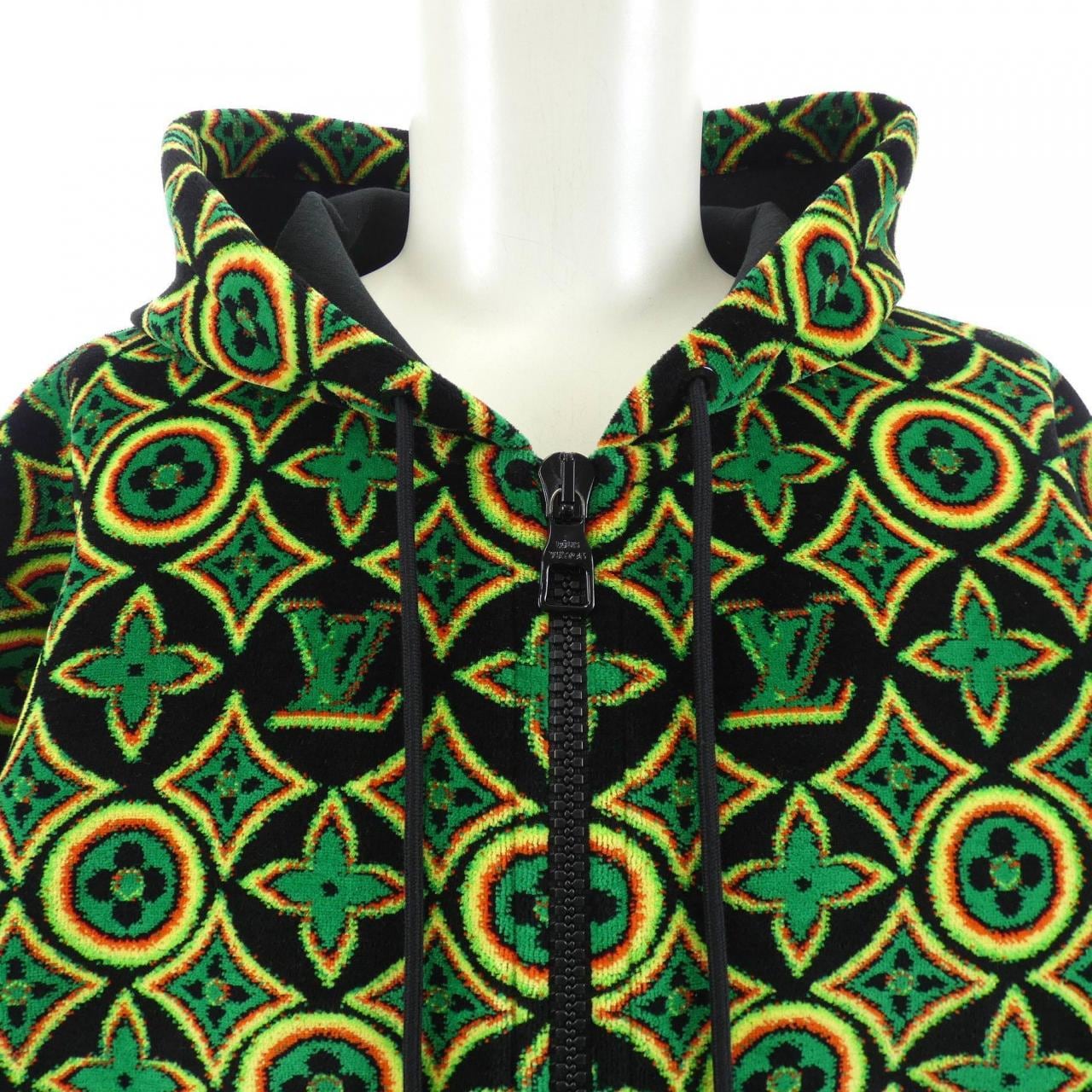 ルイヴィトン LOUIS VUITTON モノグラムフラワージップスルー HKY88WZRY パーカー