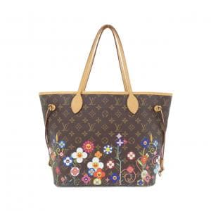 LOUIS VUITTON Monogram (LV X TM) Neverfull MM M13271 Bag