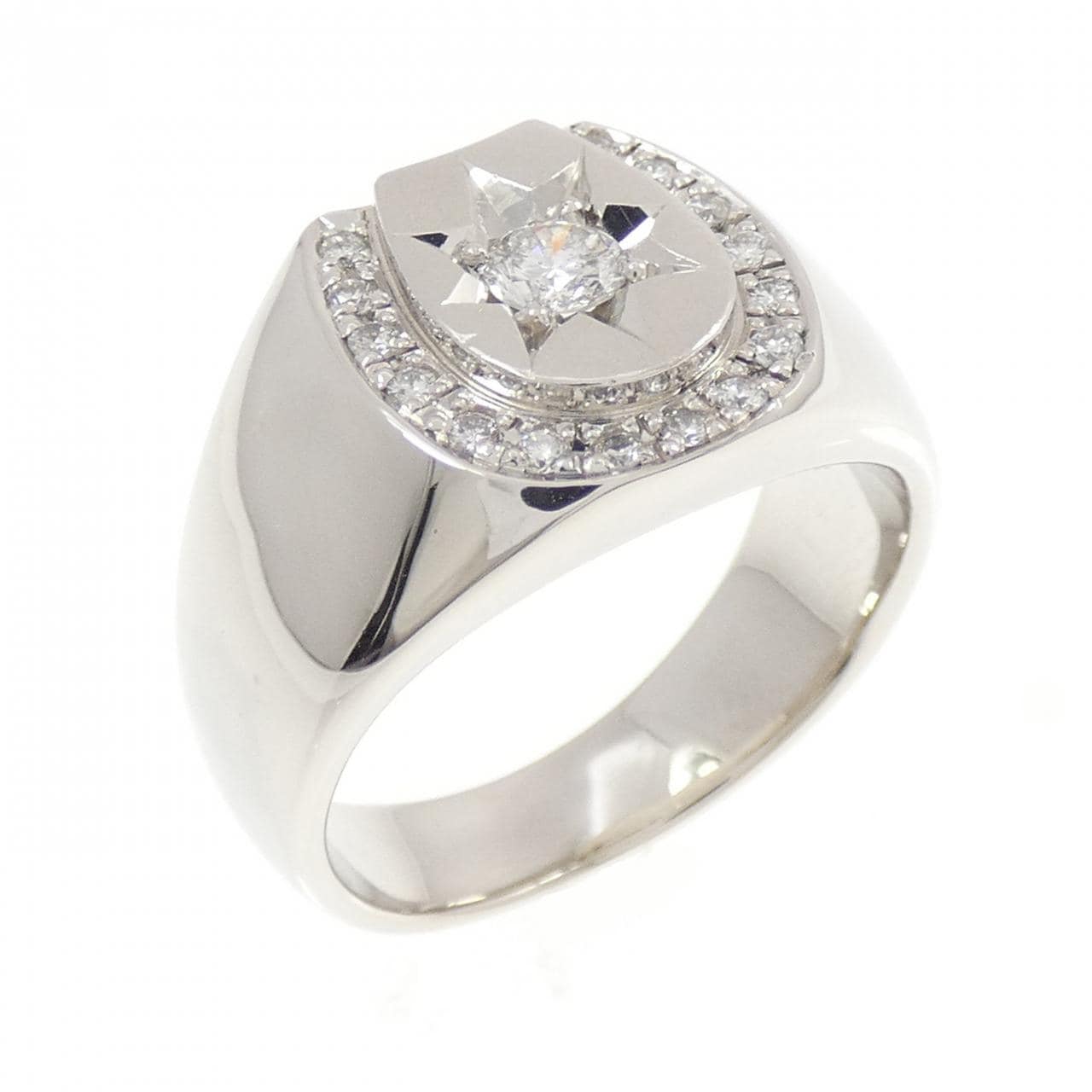 PT900 ダイヤモンド リング 0.35CT