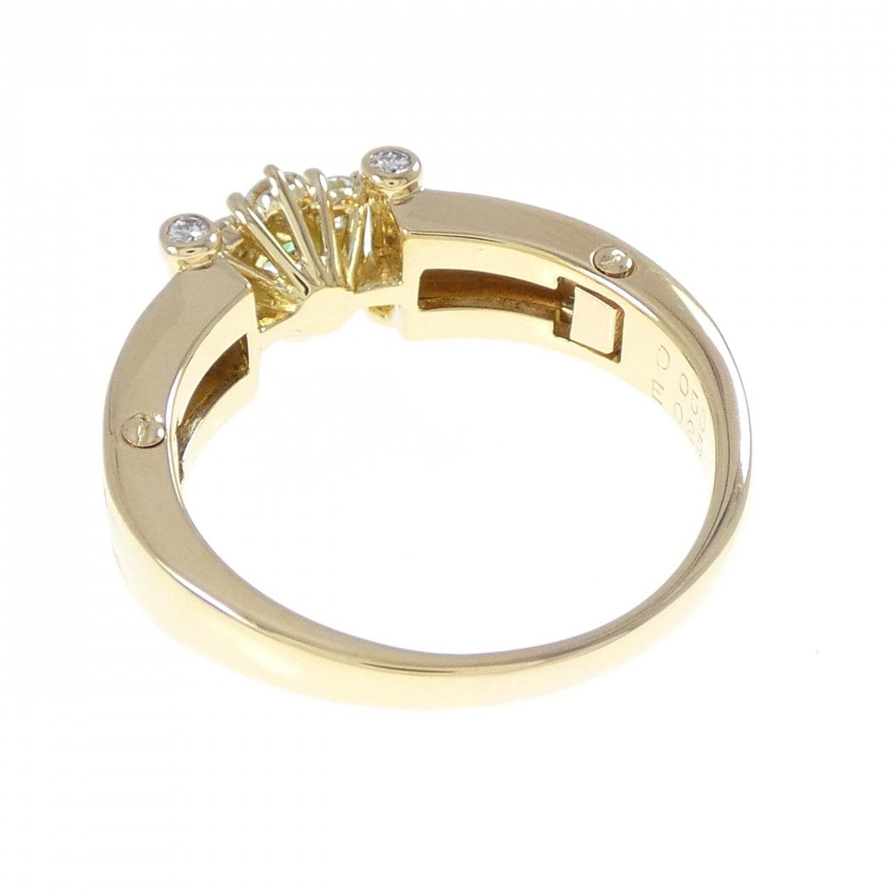 コルロフ エメラルド リング 0.25CT