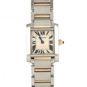 カルティエ タンクフランセーズSM コンビ W51007Q4 SSxYG クォーツ