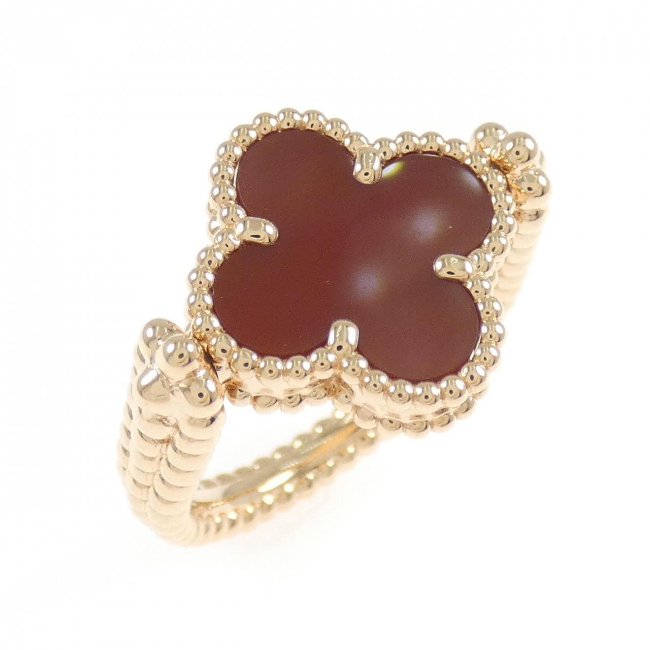 ヴァンクリーフ&アーペル ヴィンテージアルハンブラ リバーシブル リング