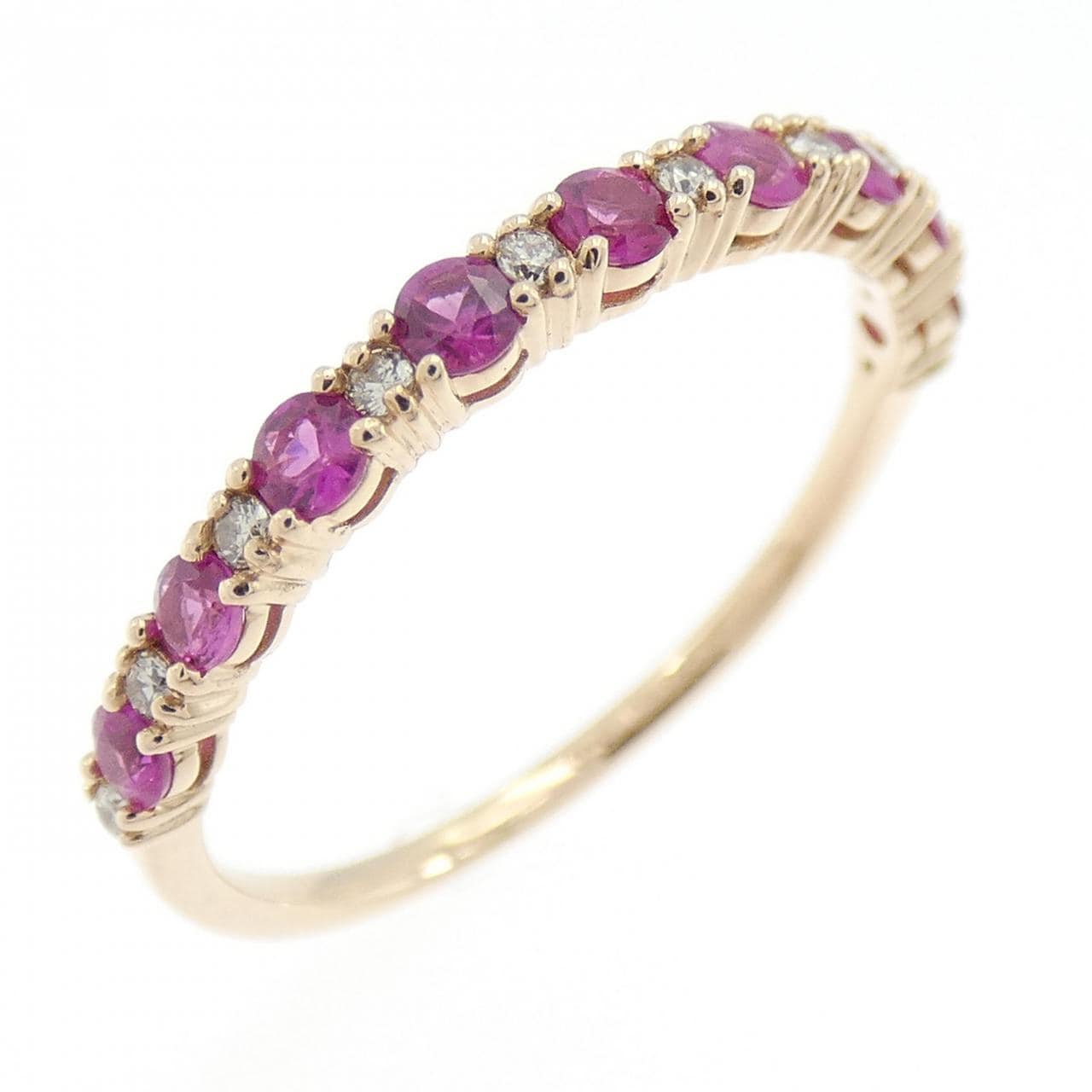 K10PG ルビー リング 0.30CT