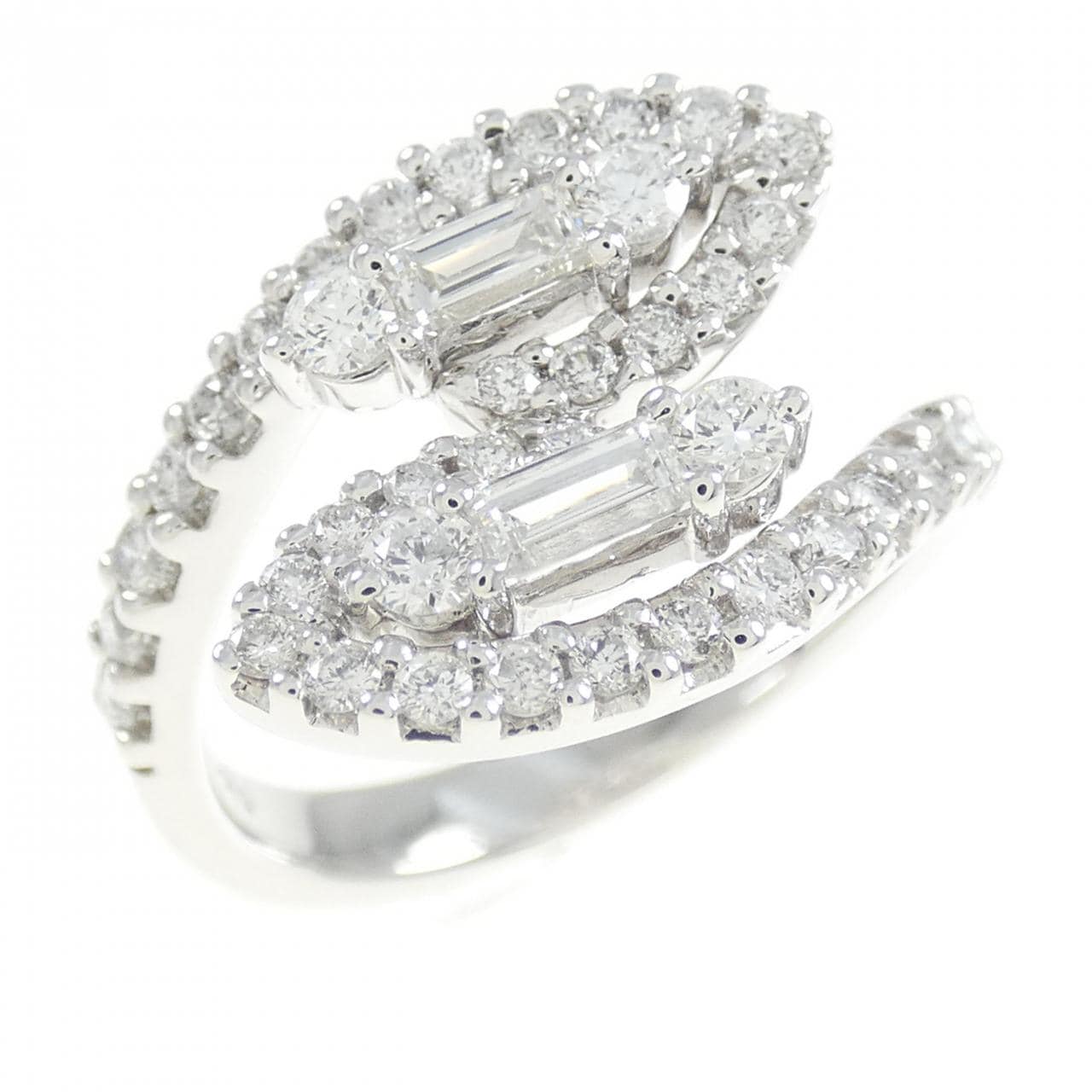 18KWG ダイヤモンド リング 1.00CT