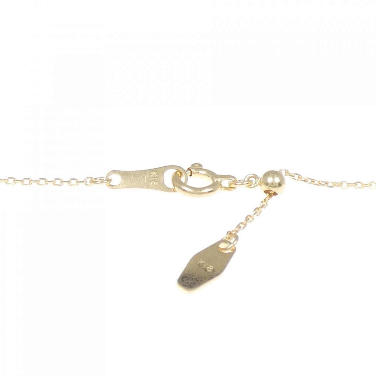 【新品】K18YG ダイヤモンド ネックレス 0.30CT