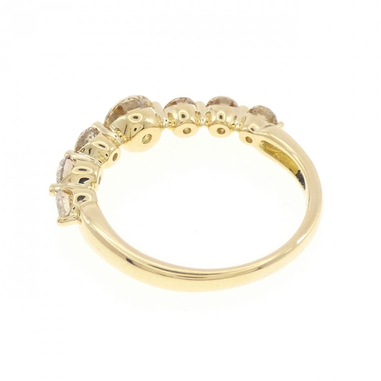 K18YG ダイヤモンド リング 0.70CT