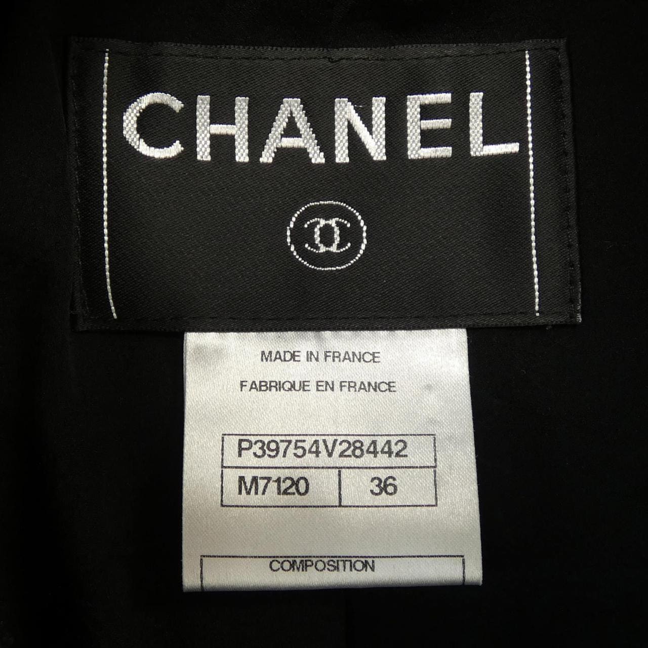 シャネル CHANEL P39754V28442 ノーカラージャケット
