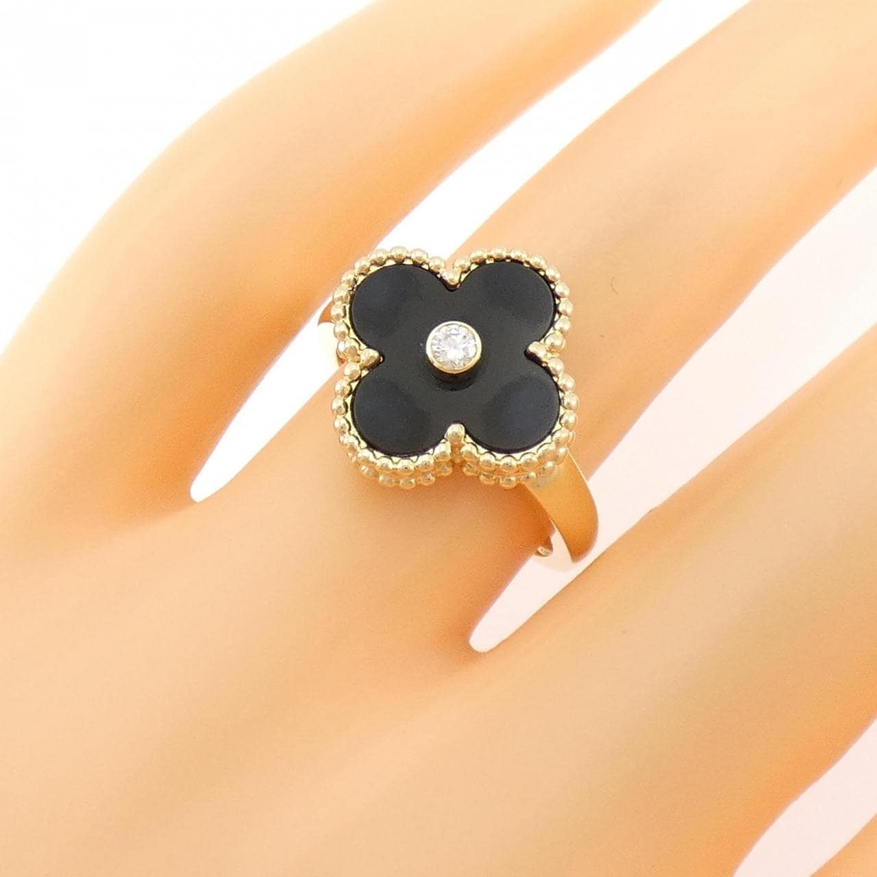 ヴァンクリーフ&アーペル ヴィンテージアルハンブラ リング