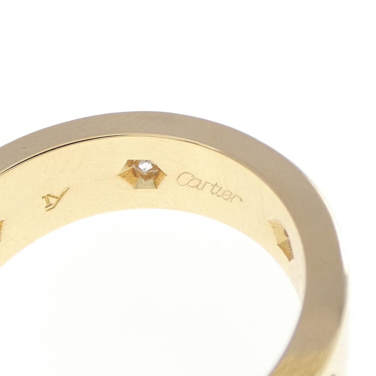 カルティエ ラブ フルダイヤ リング