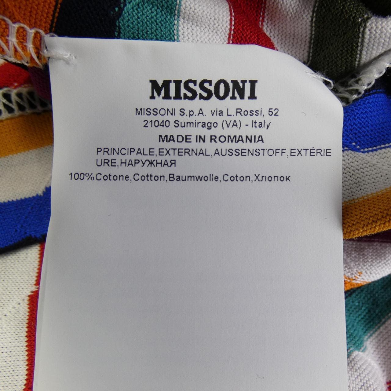 ミッソーニ MISSONI Tシャツ