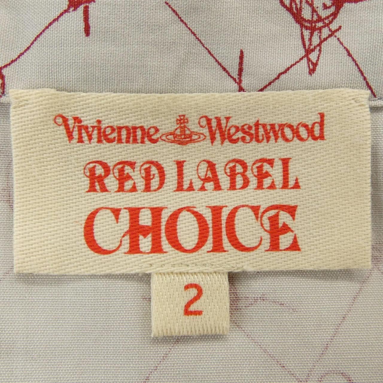 ヴィヴィアンウエストウッドレッド Vivienne Westwood RED LABEL シャツ