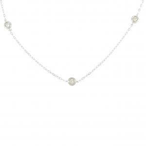 PT950/PT850 ダイヤモンド ネックレス 0.20CT