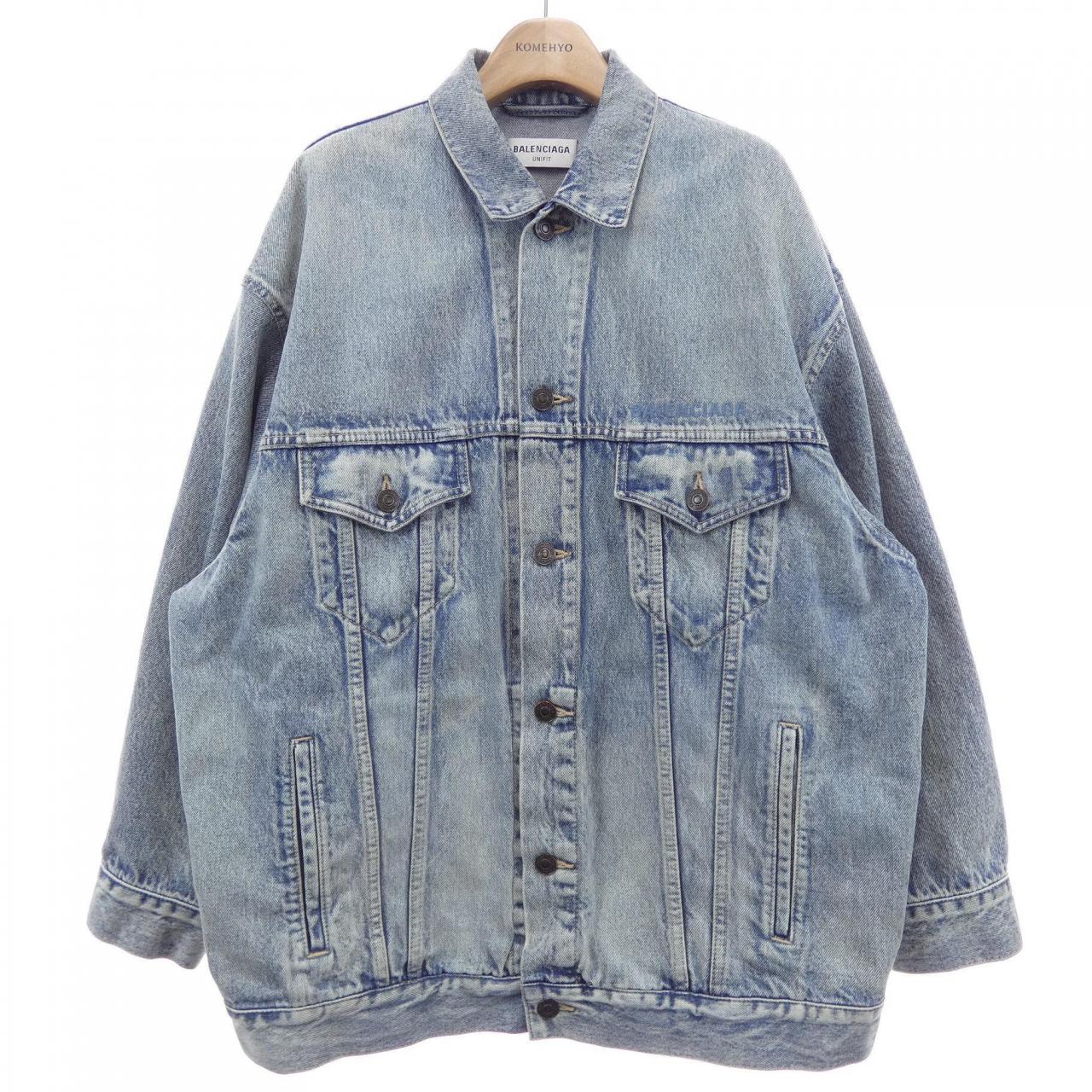 バレンシアガ BALENCIAGA 671889 TAP04 UNISEX デニムジャケット