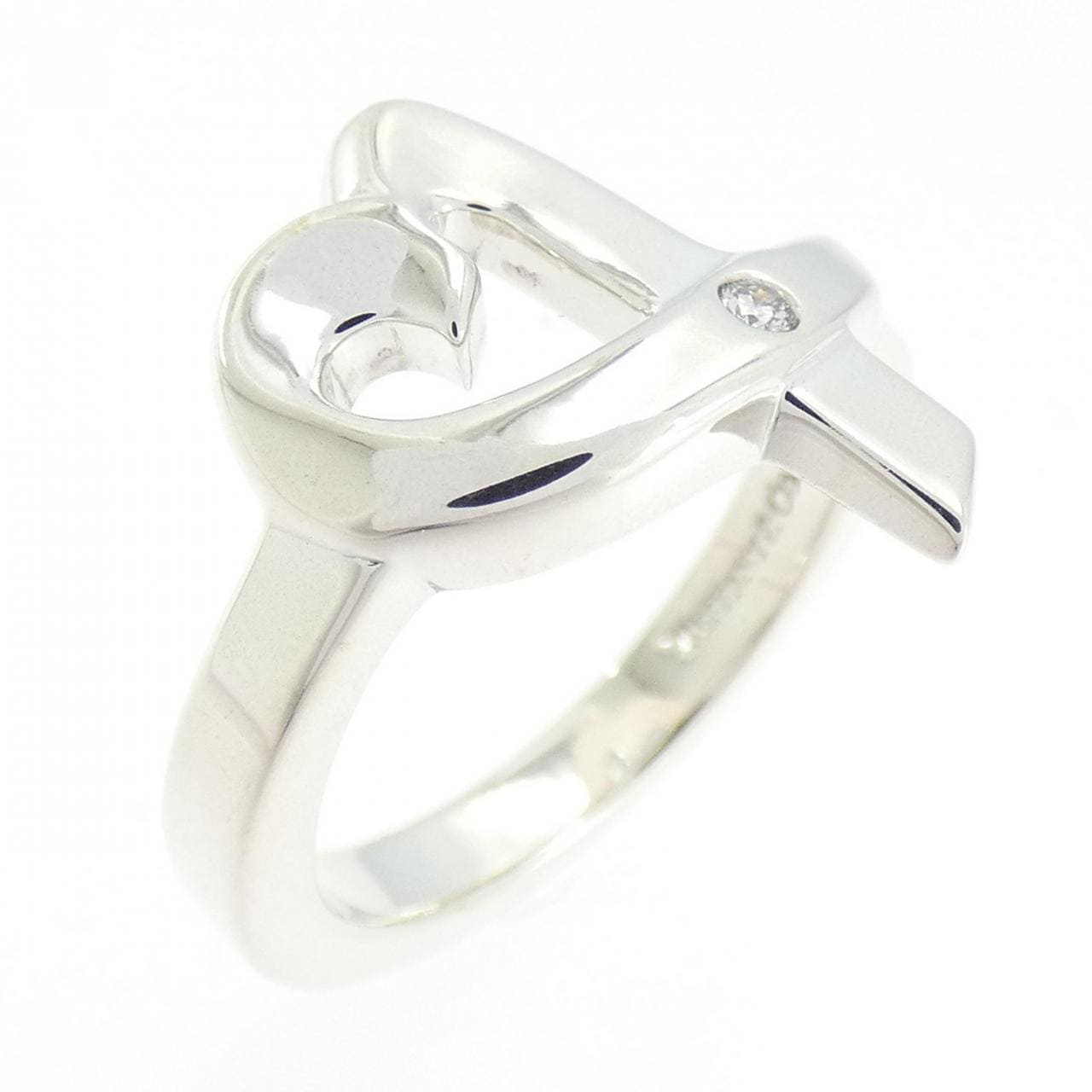 ティファニー ラビングハート リング