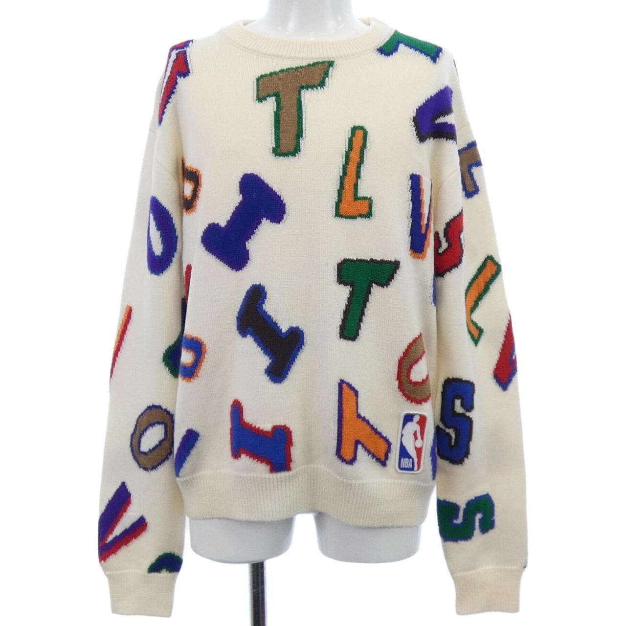 ルイヴィトン LOUIS VUITTON NBAレタークルーネック HLN10WZLL ニット