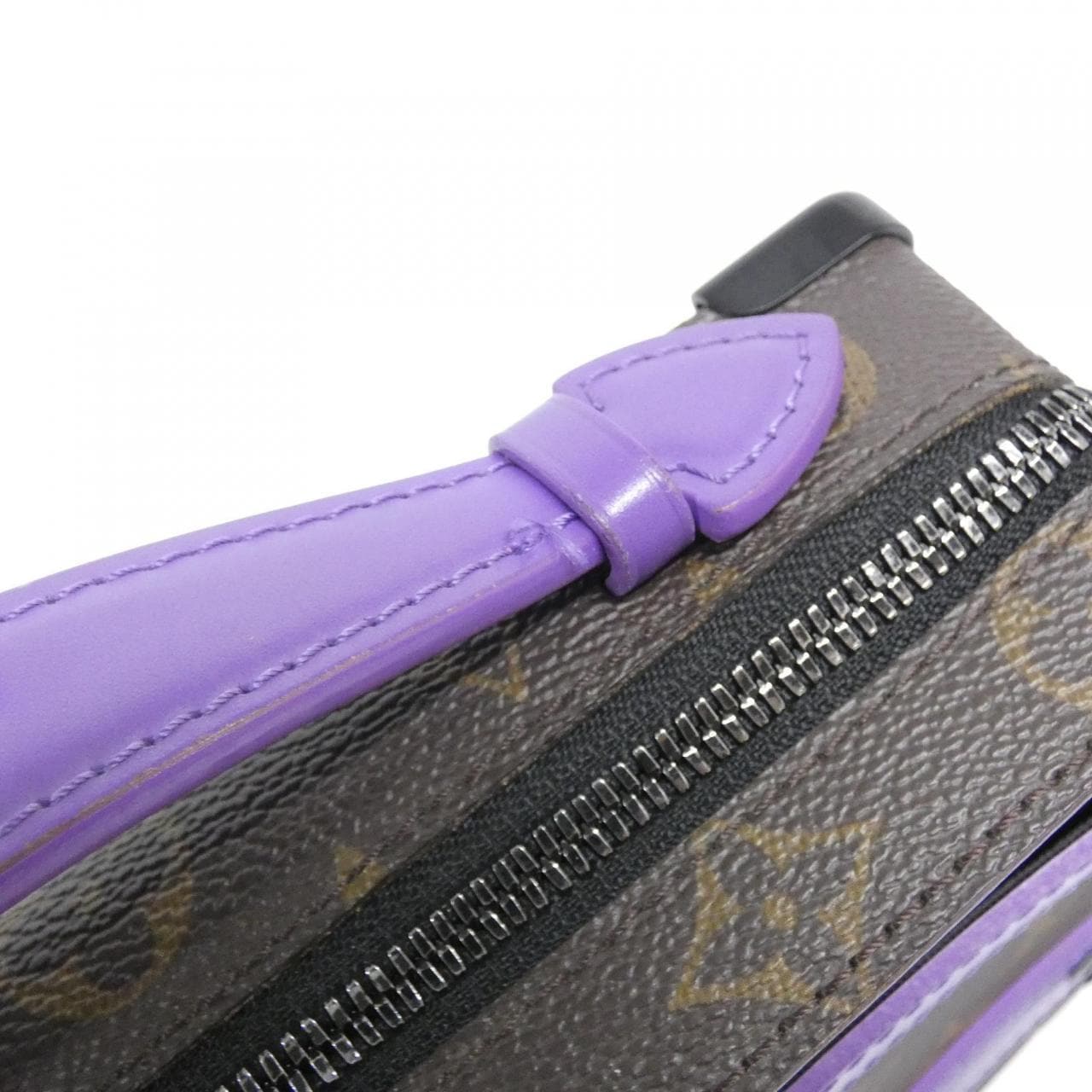 ルイヴィトン モノグラム マカサー ハンドル ソフトトランク M46264 ショルダーバッグ