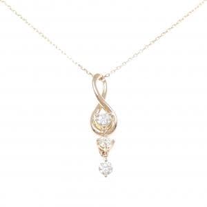 K18PG ダイヤモンド ネックレス 0.30CT