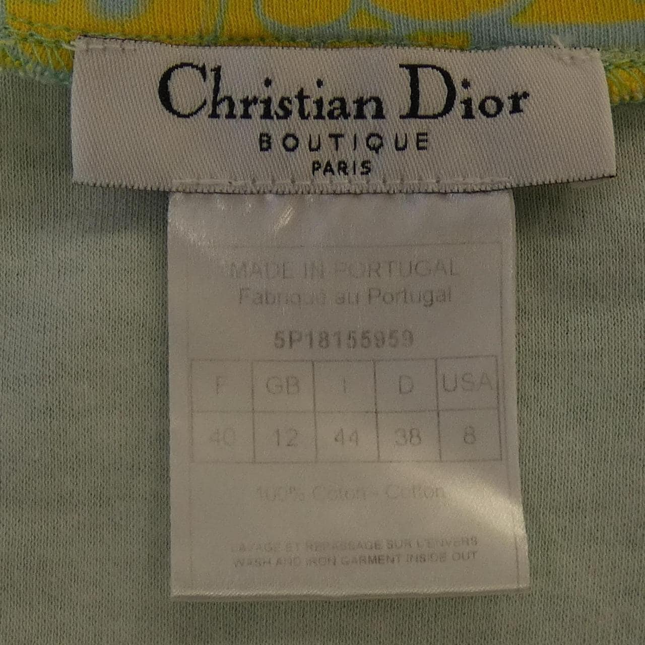 【ヴィンテージ】クリスチャンディオール CHRISTIAN DIOR トロッター TROTTER 5P18155959 Tシャツ