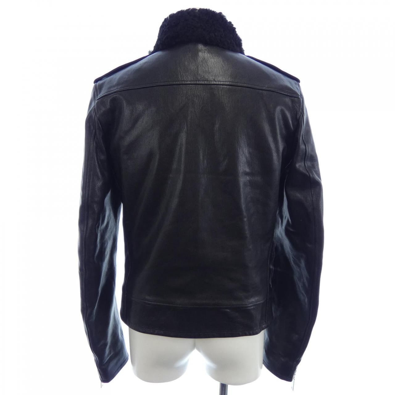 サンローラン SAINT LAURENT 484333 YC1EY レザーライダースジャケット