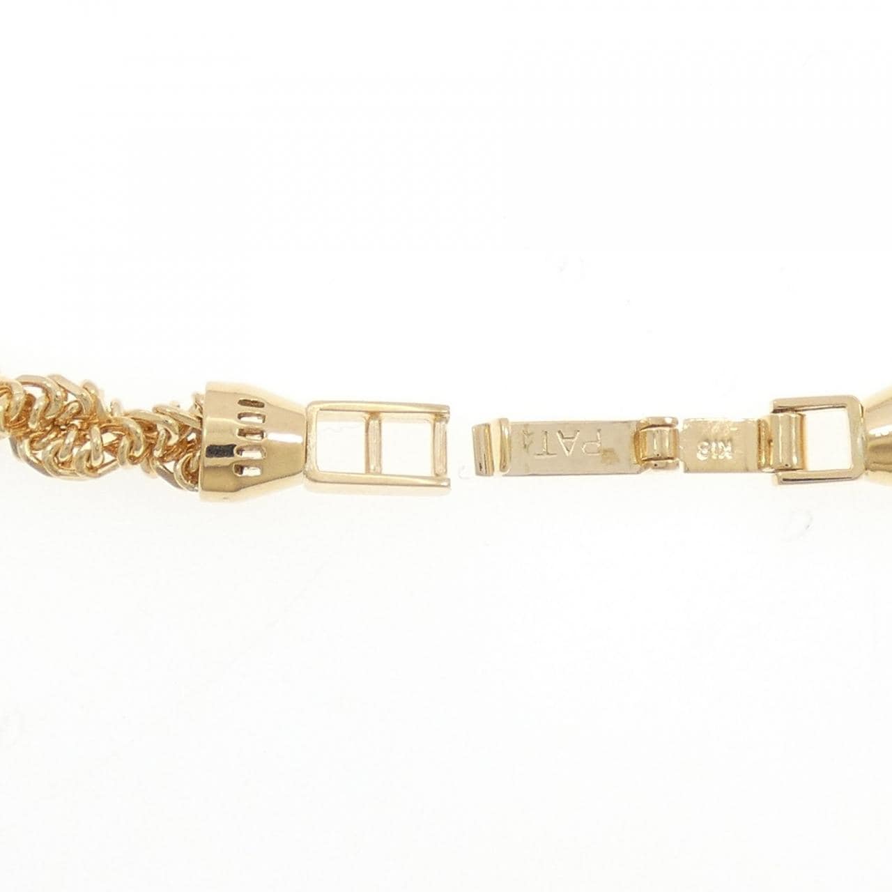 ギンザ タナカ K18YG ネックレス